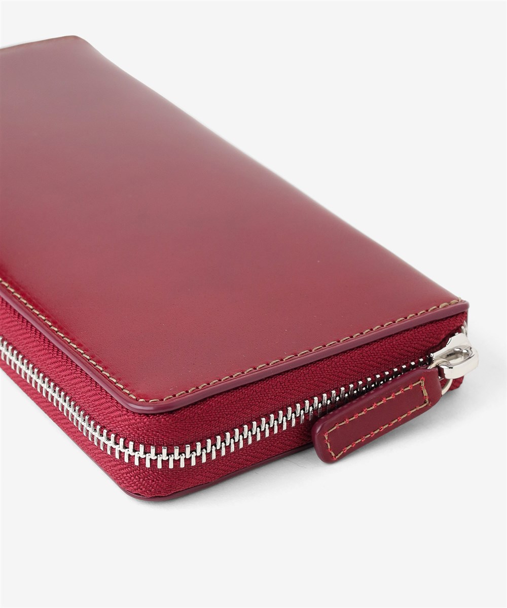 イズイット バトックス コードバン ラウンドファスナー長財布 カード段14