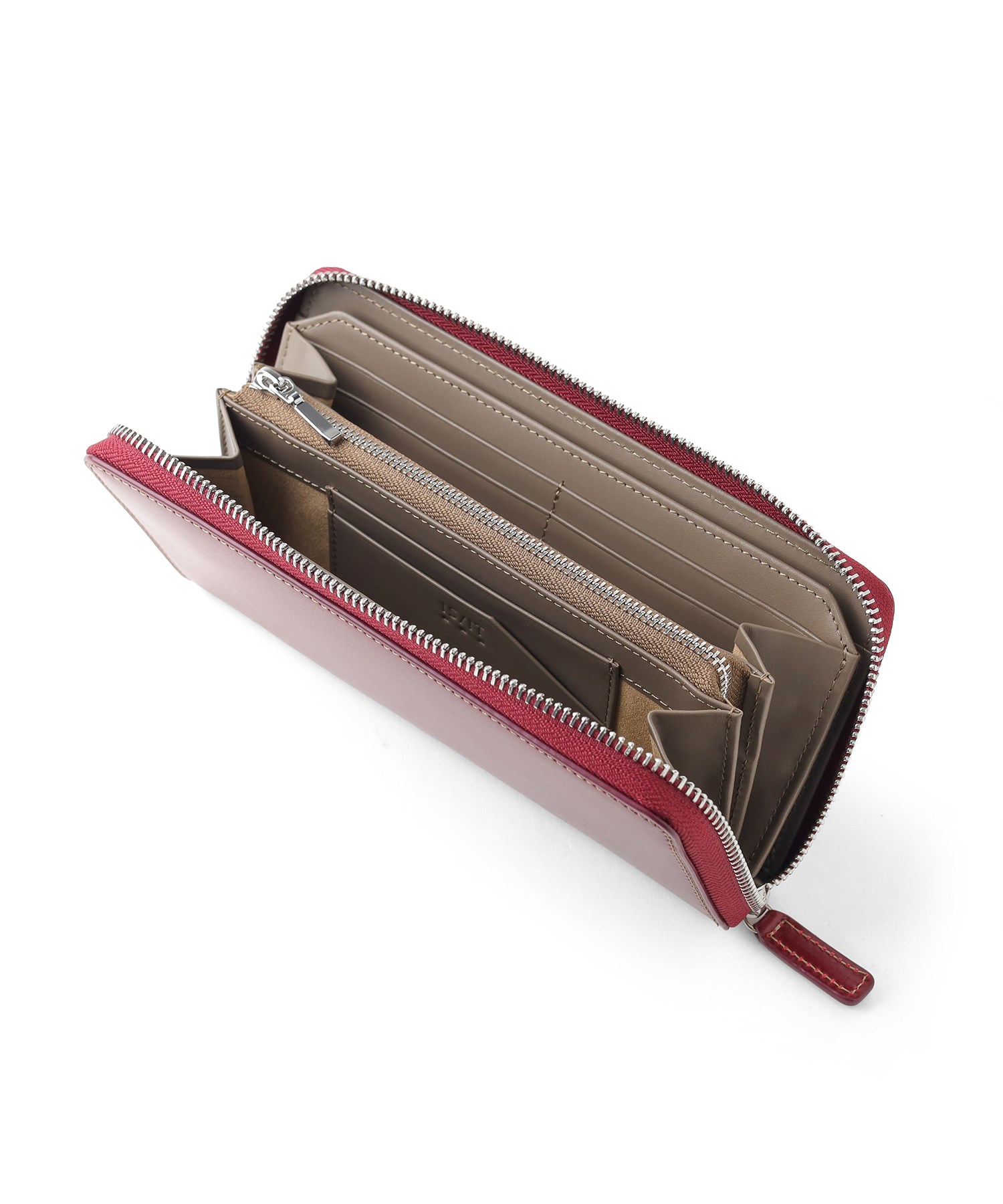 IS/IT / イズイット バトックス コードバン ラウンドファスナー長財布