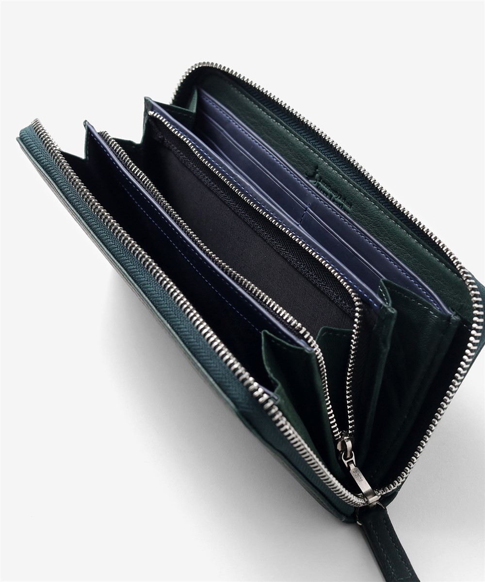 イズイット ディアⅡ ラウンドファスナー長財布 カード段12