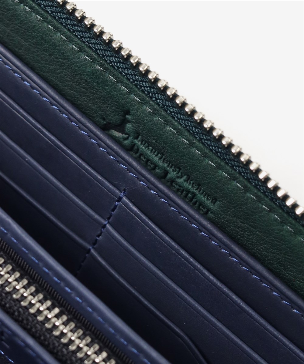 イズイット ディアⅡ ラウンドファスナー長財布 カード段12