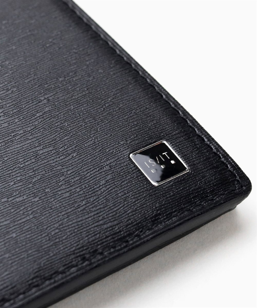 イズイット ポリマー 純札 二つ折り財布 カード段12