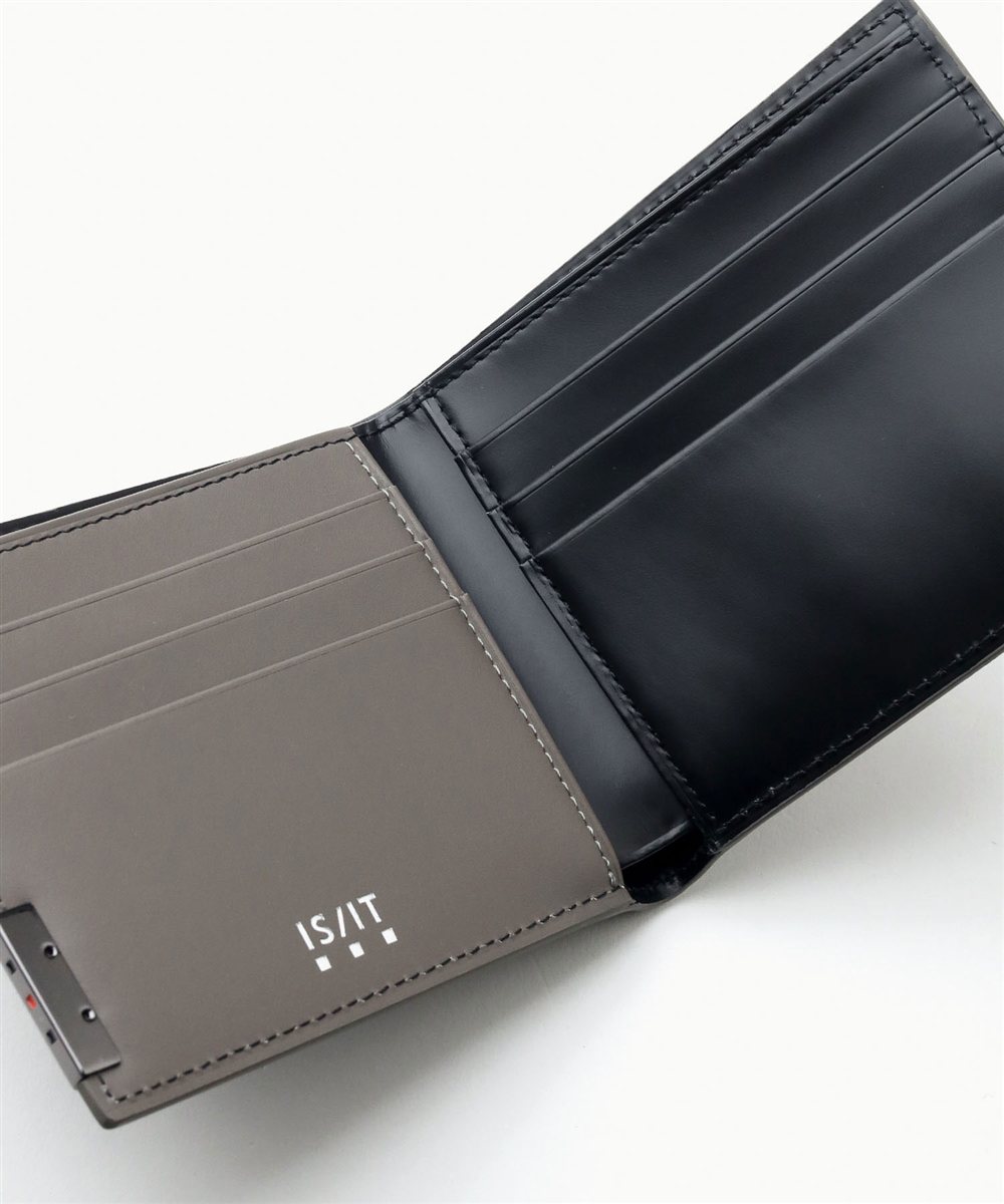 イズイット パーカー 二つ折り財布 純札 カード段6