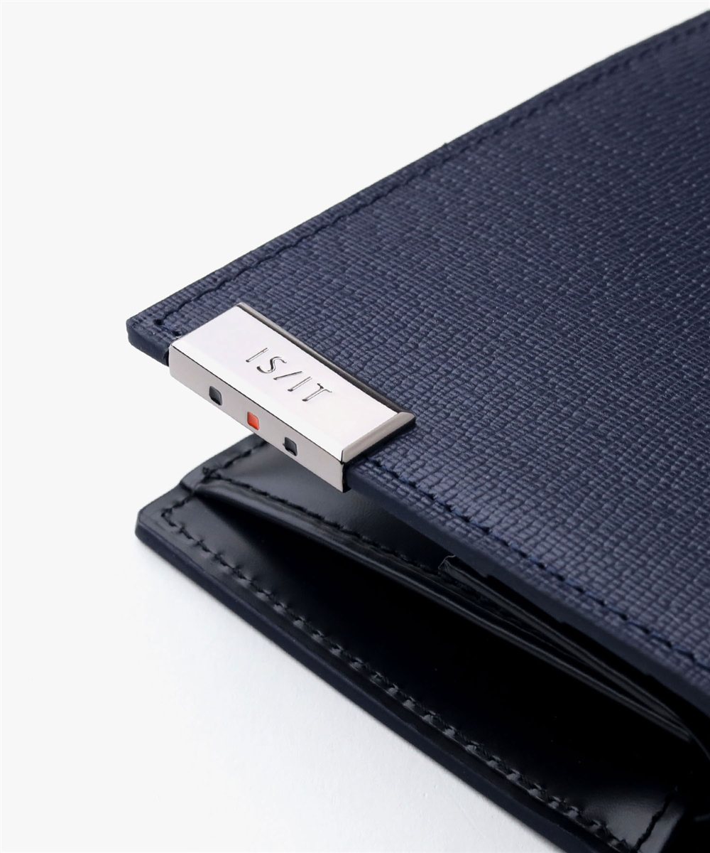 イズイット パーカー 二つ折り財布 カード段3