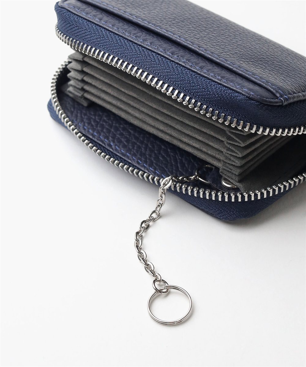 イズイット アコーディオン ラウンドファスナーカードケース