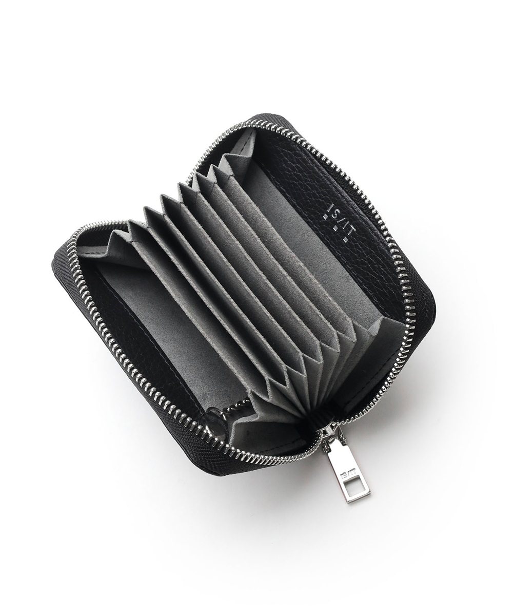 イズイット アコーディオン ラウンドファスナーカードケース