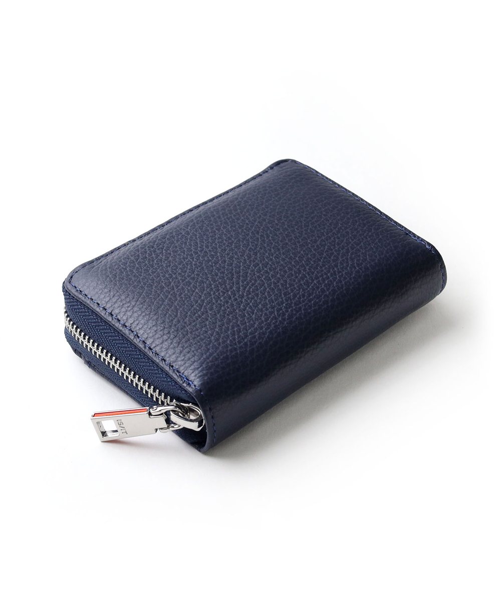 イズイット アコーディオン ラウンドファスナー二つ折り財布 カード段7