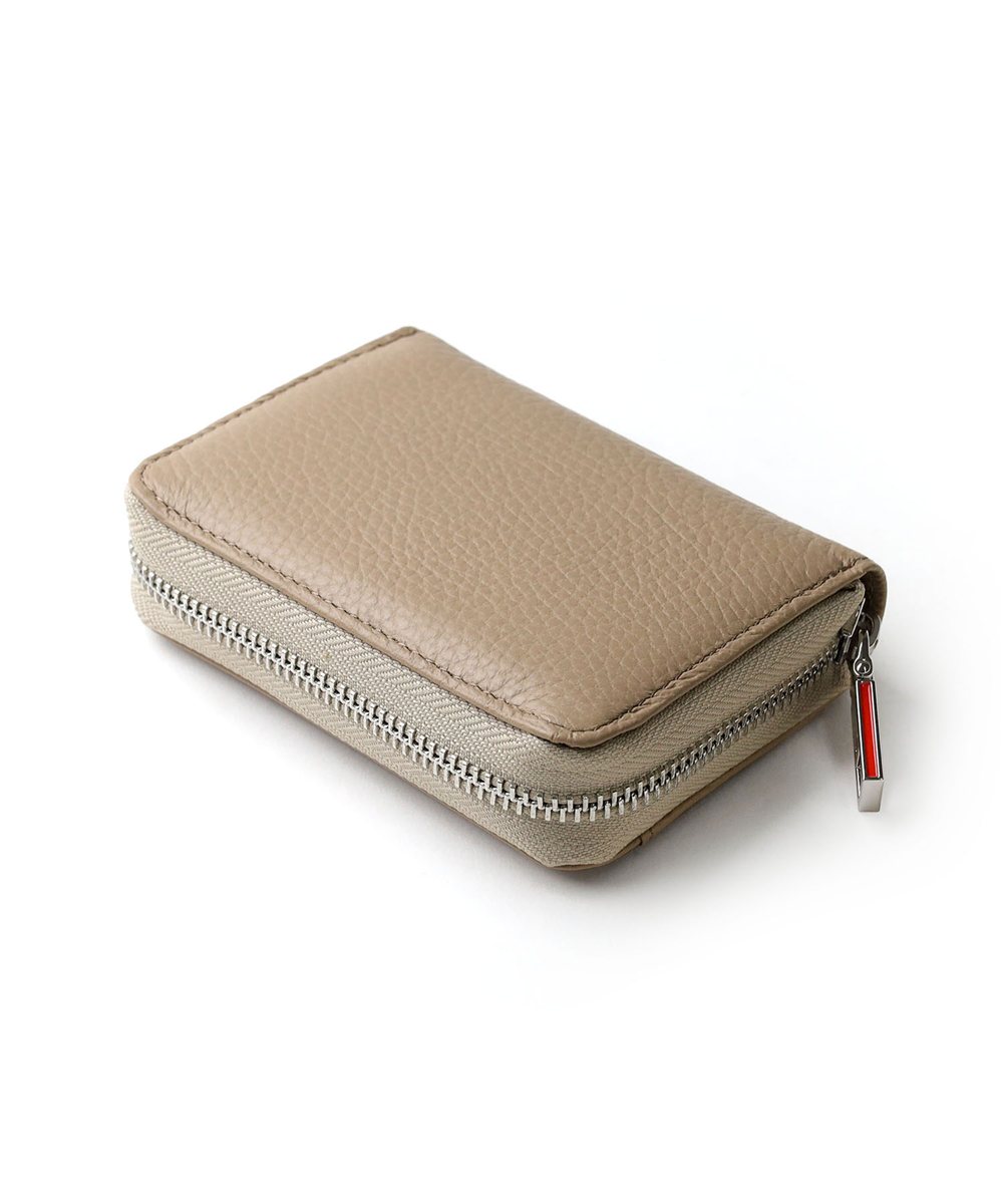 イズイット アコーディオン ラウンドファスナー二つ折り財布 カード段7