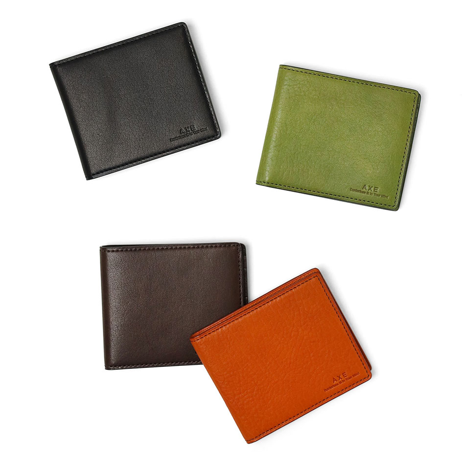 アックス カフェ財布・小物 コンパクト 二つ折り財布