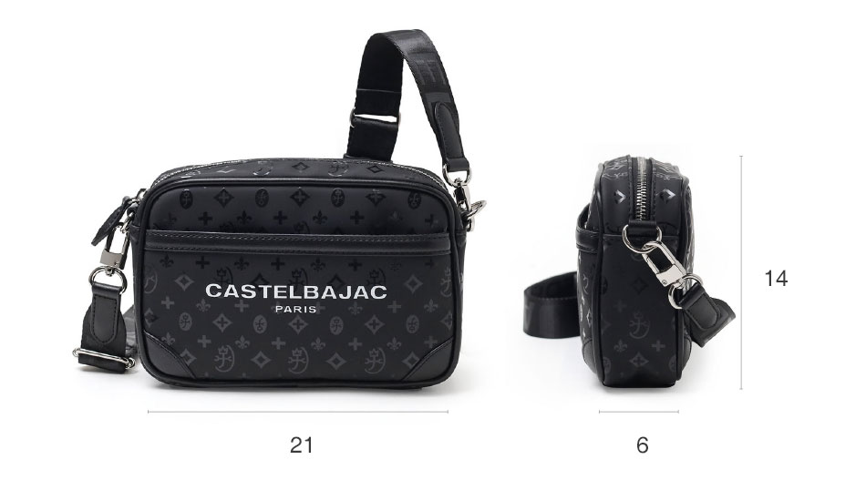 カステルバジャック ボヌール ショルダーバッグ ヨコ型