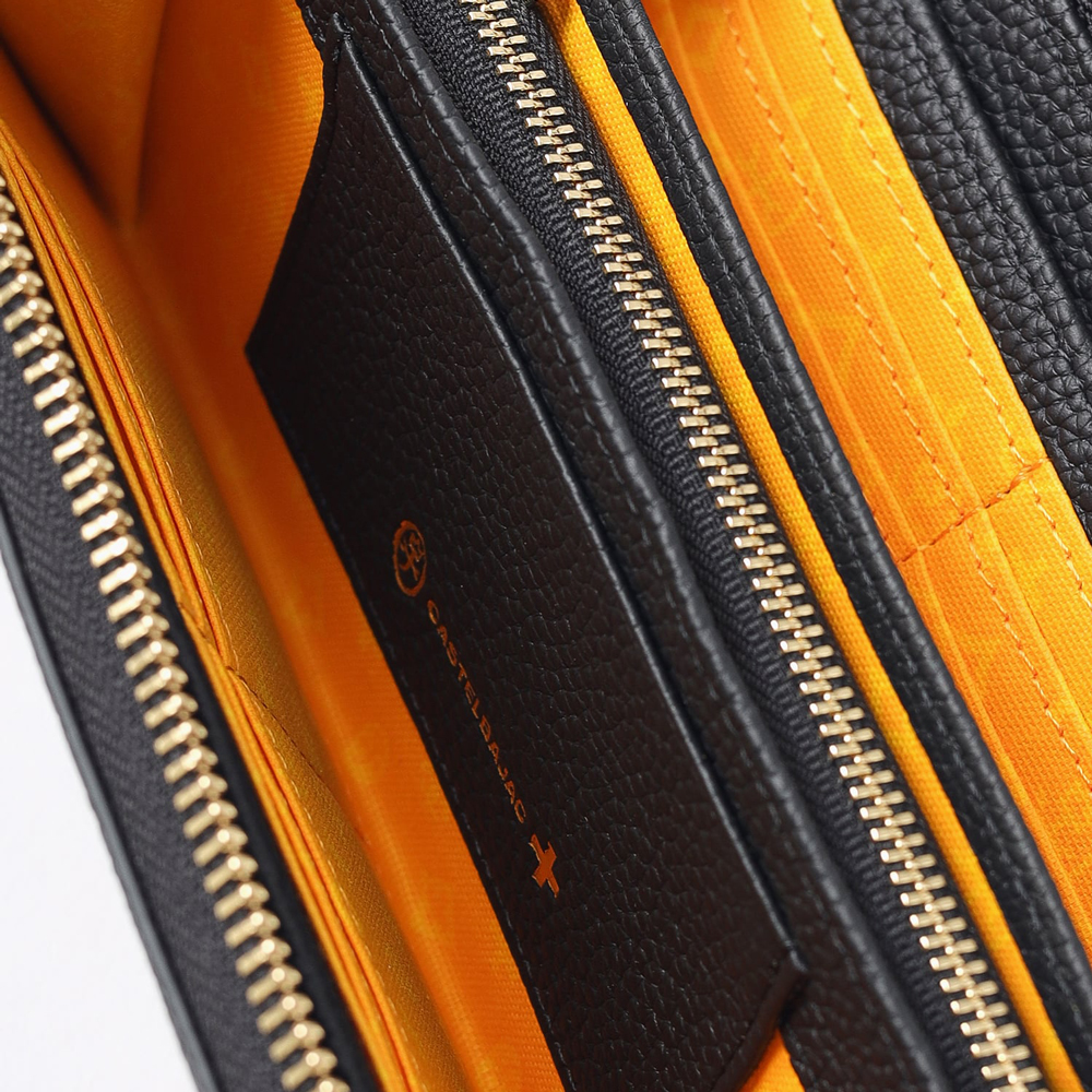 カステルバジャック ラウンドファスナー長財布