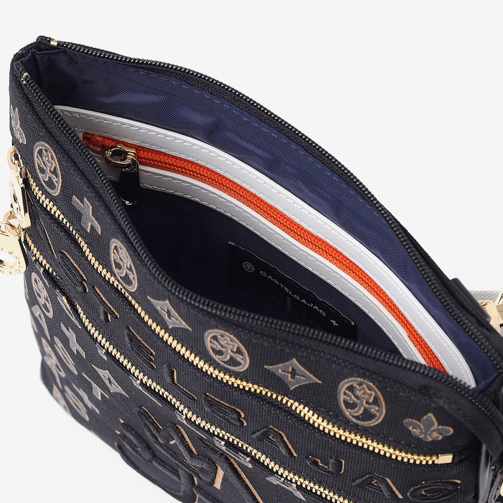 カステルバジャック 薄マチショルダーバッグ