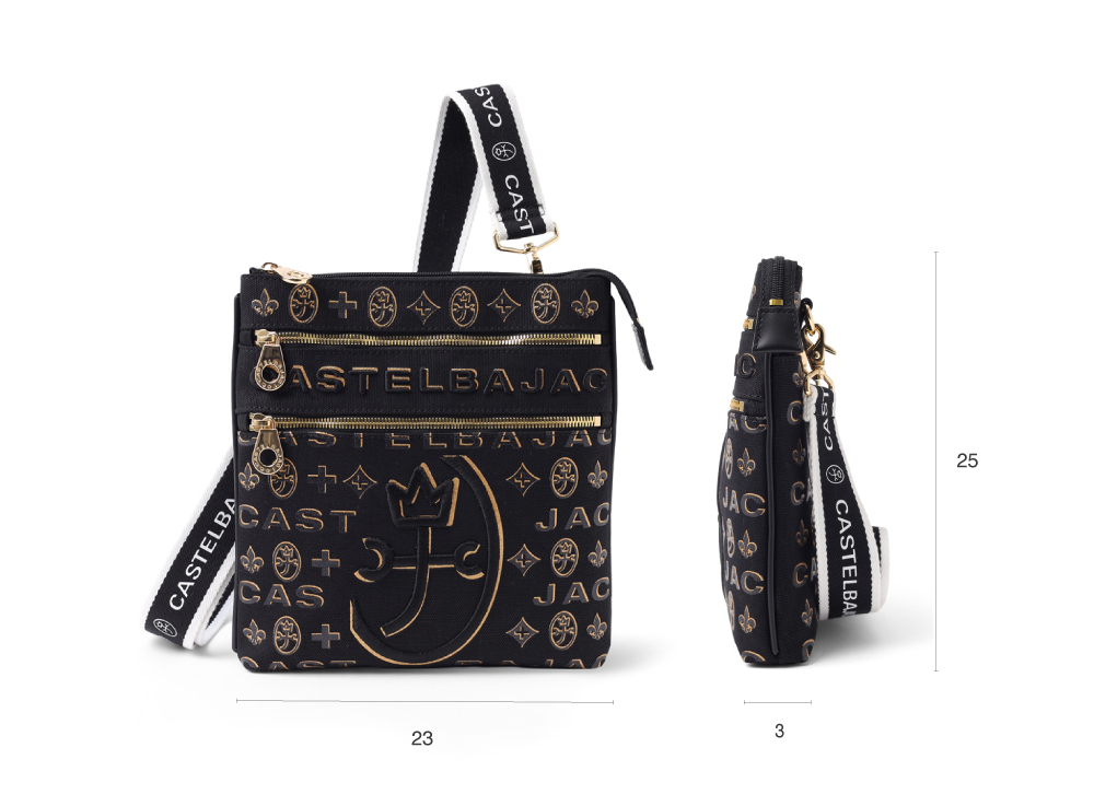 カステルバジャック 薄マチショルダーバッグ