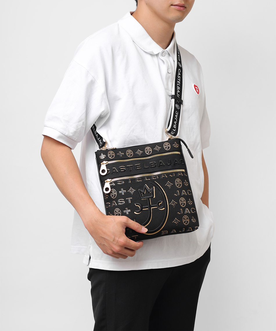 カステルバジャック 薄マチショルダーバッグ