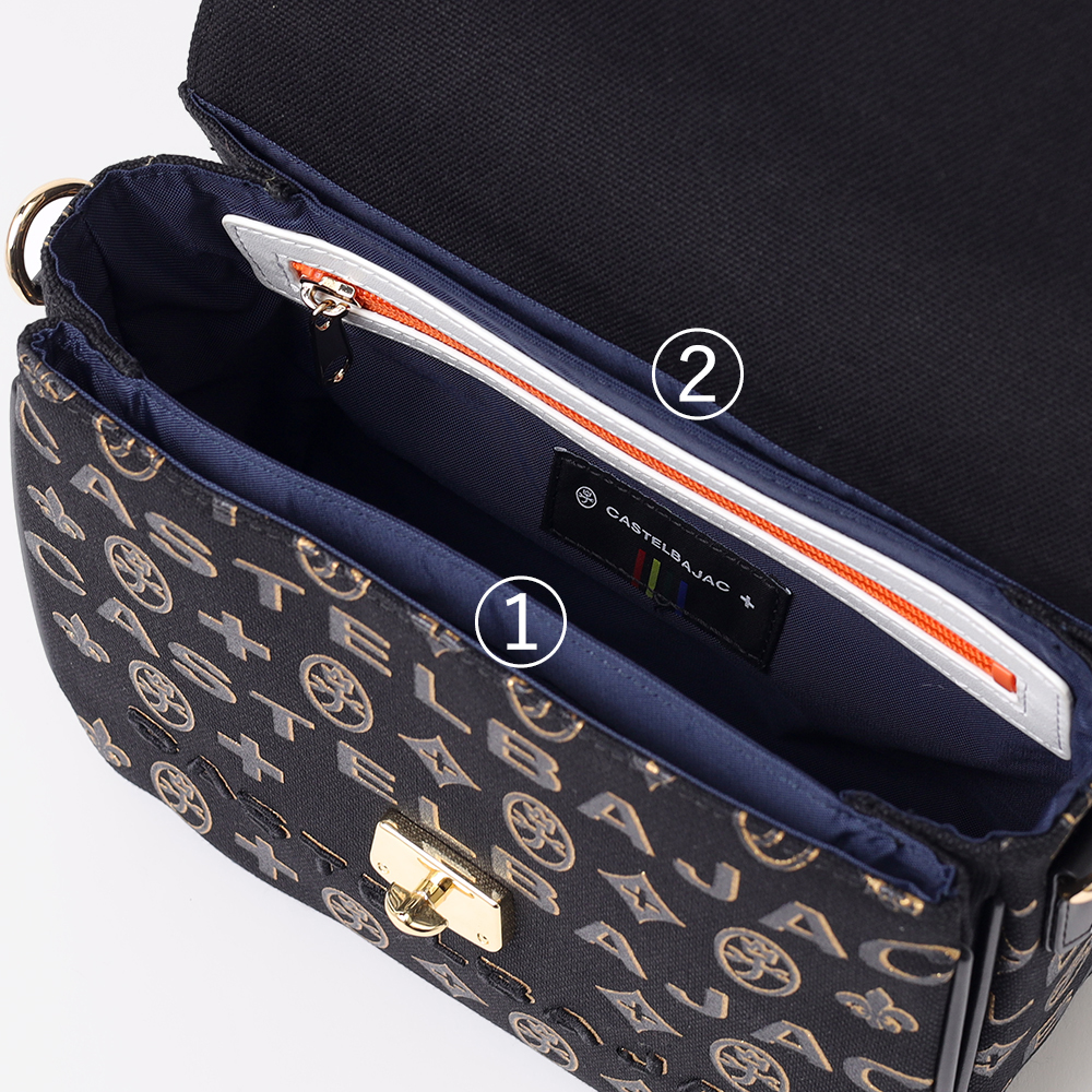 カステルバジャック 手付きショルダーバッグ