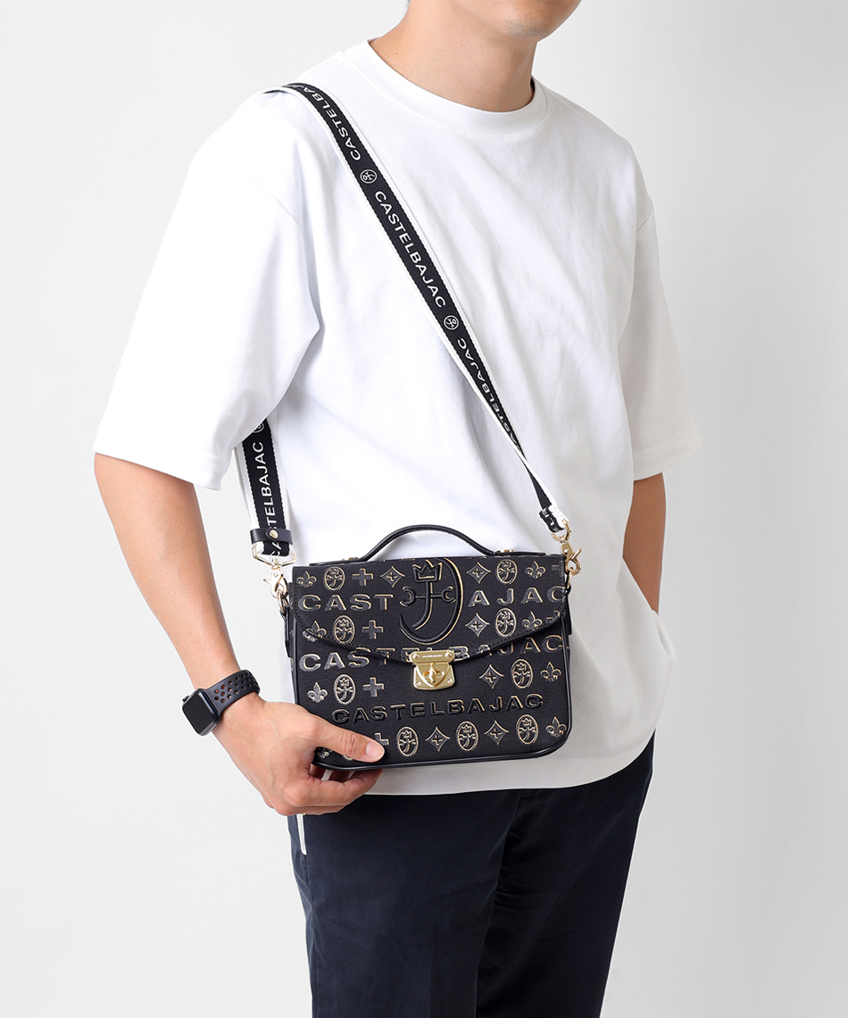 カステルバジャック 手付きショルダーバッグ