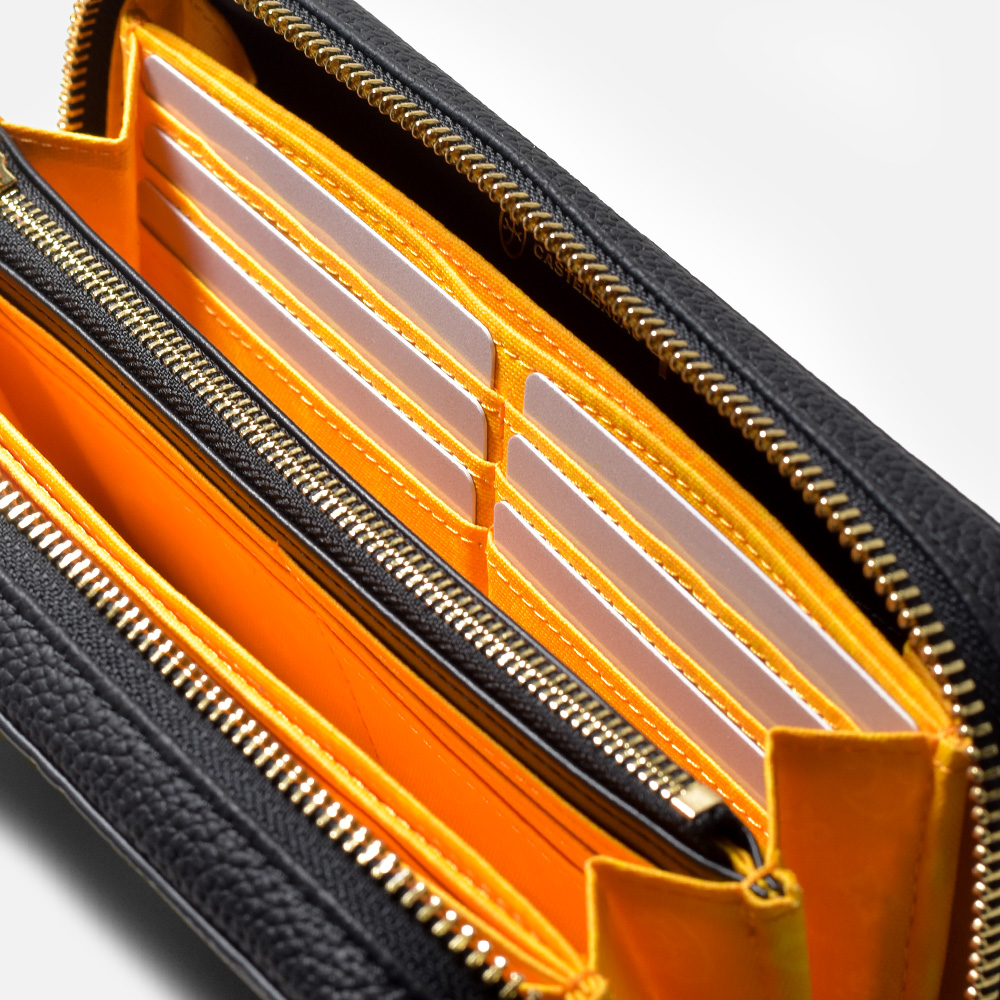 カステルバジャック クレア ラウンドファスナー長財布 カード段36