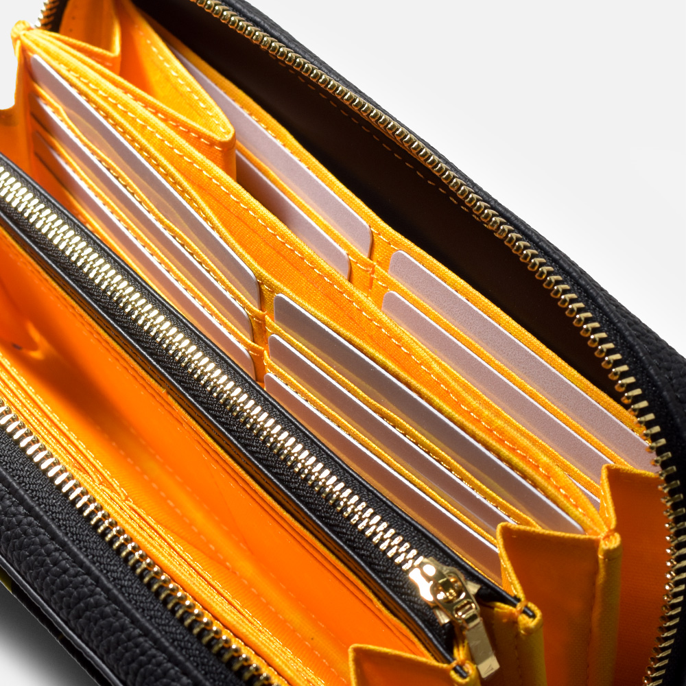 カステルバジャック クレア ラウンドファスナー長財布 カード段36