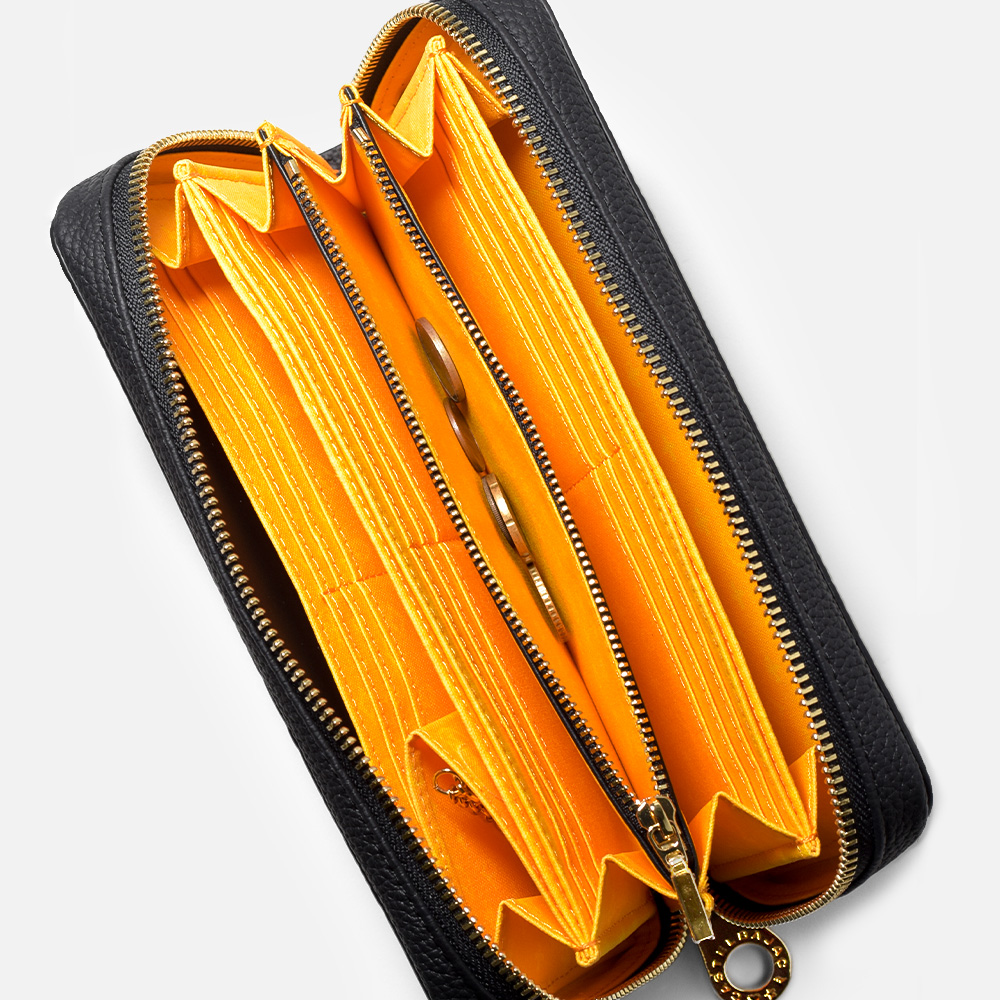 カステルバジャック クレア ラウンドファスナー長財布 カード段36