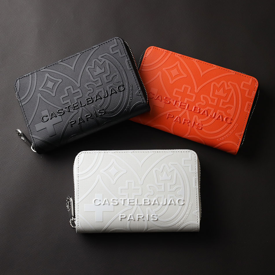 カステルバジャック ミカ セミ長財布 カード段9