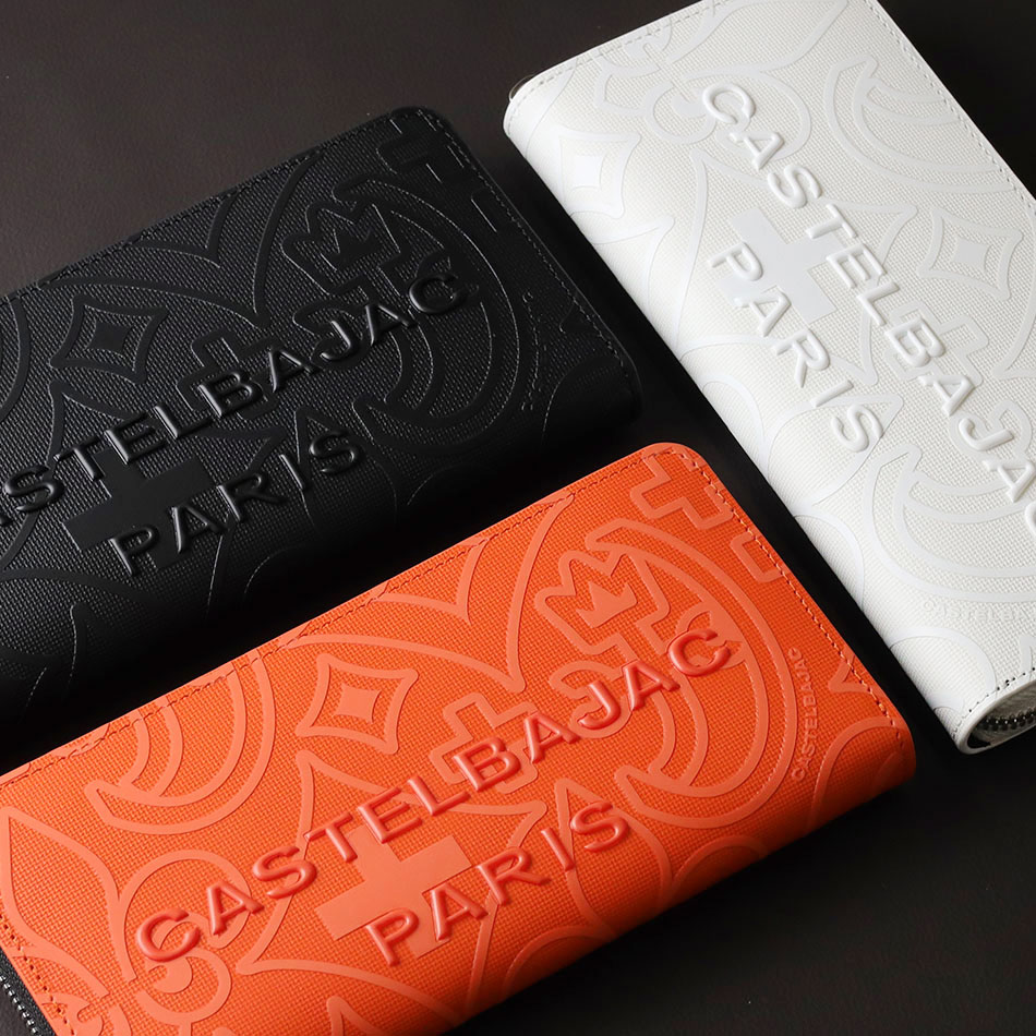 カステルバジャック ミカ ラウンドファスナー長財布 カード段12