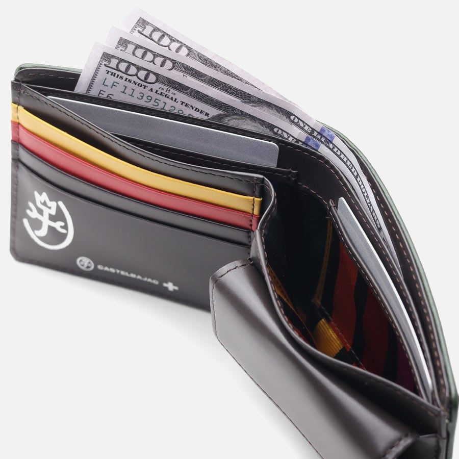 カステルバジャック プレス 二つ折り財布