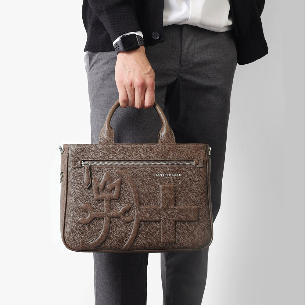 カステルバジャック シレーヌ レザーミニトートバッグ 2WAY