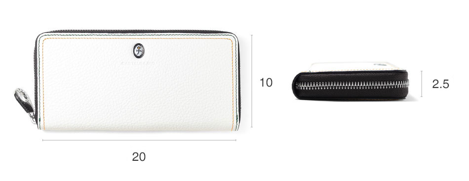 カステルバジャック スレッド ラウンドファスナー長財布 カード段18