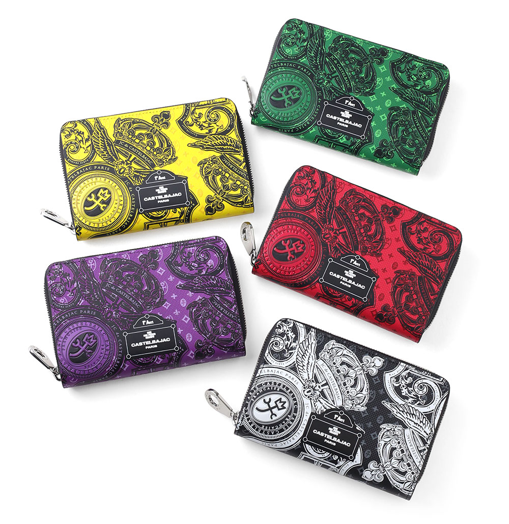 カステルバジャック ヴェルサ セミ長財布 カード段5