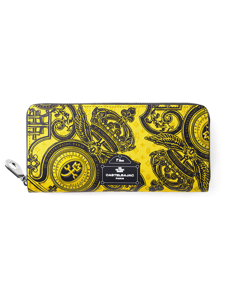 カステルバジャック ヴェルサ ラウンドファスナー長財布 カード段12