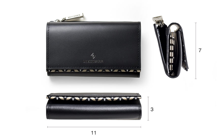 レザーキーケース　ドレステリア　チェスキー