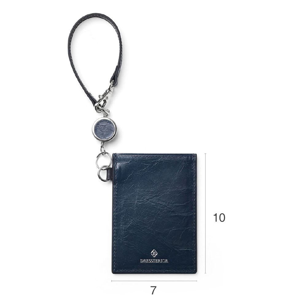 ドレステリア ノーブル パスケース リール付き