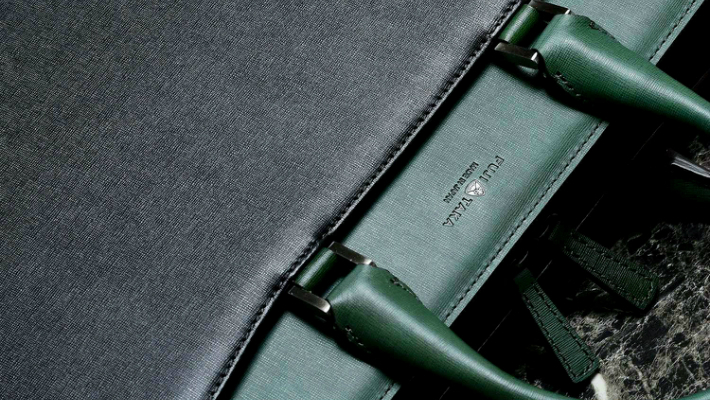 フジタカ ディアマン レザービジネスバッグ B4