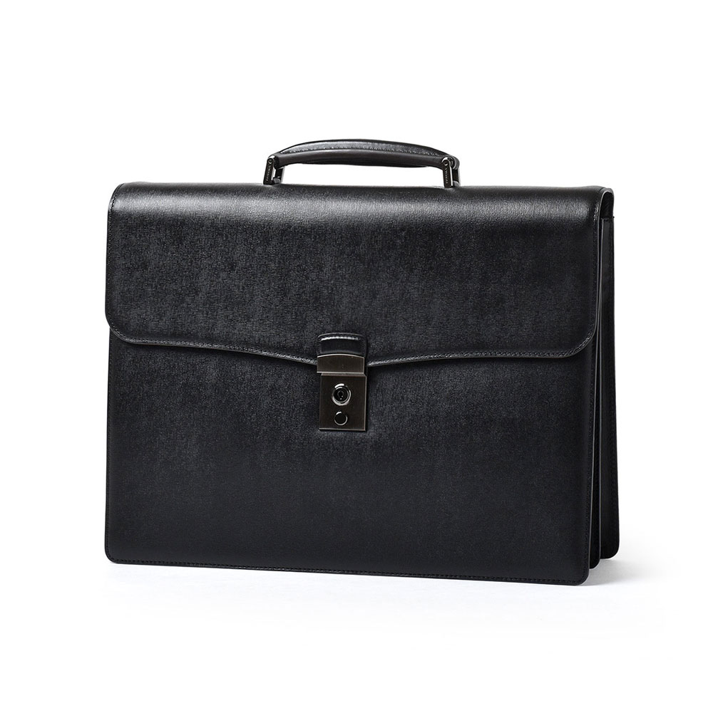 フジタカ ディアマン レザービジネスバッグ B4 ダブルルーム カブセ