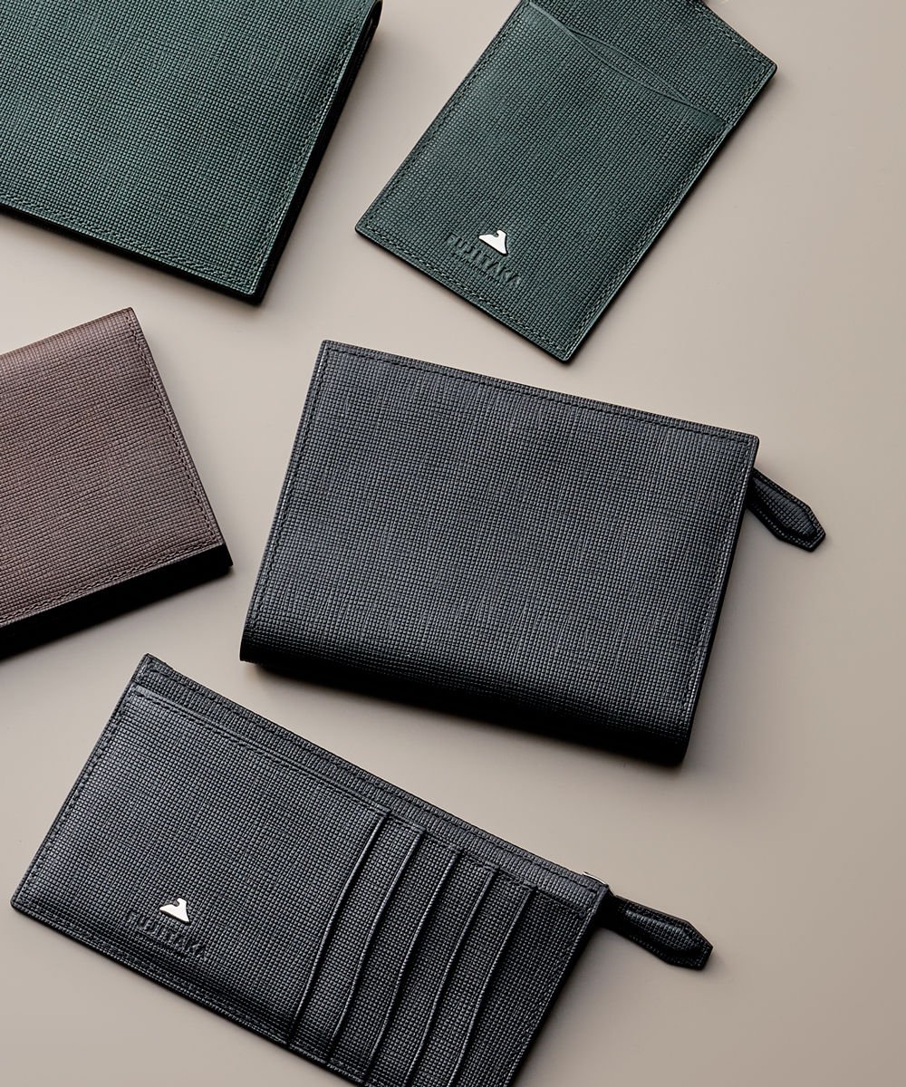 フジタカ レザーセミ長財布