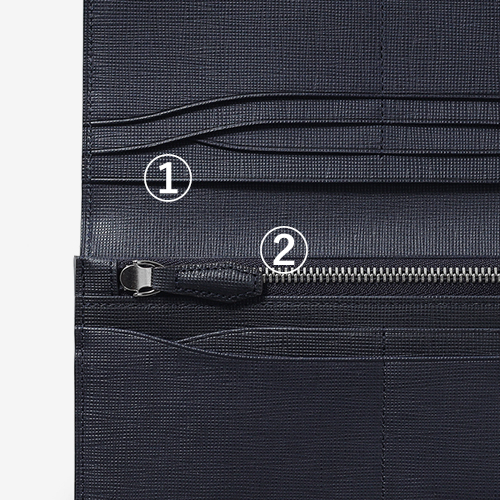 フジタカ レザー長財布