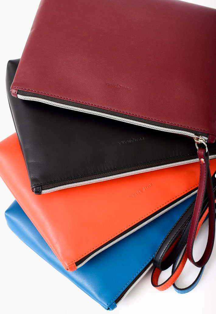 フジタカ レザーインナーポーチ