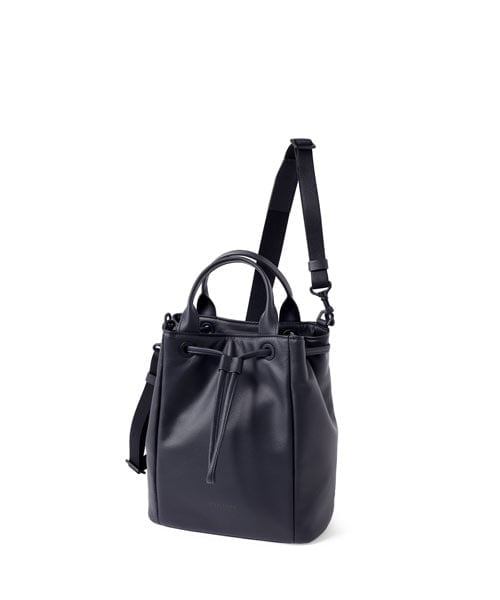 フジタカ ロカス レザー巾着ショルダーバッグ