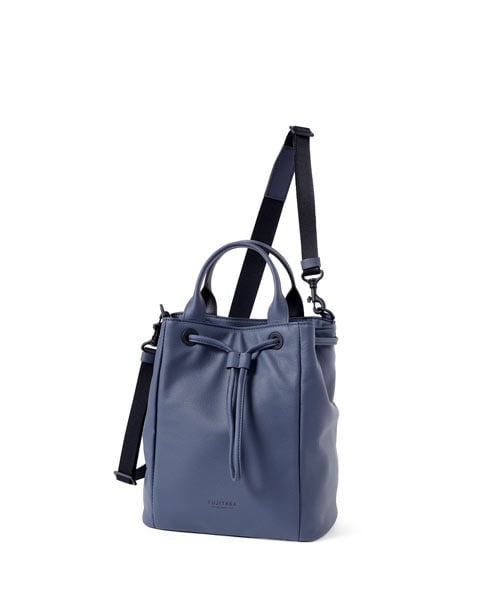 フジタカ ロカス レザー巾着ショルダーバッグ