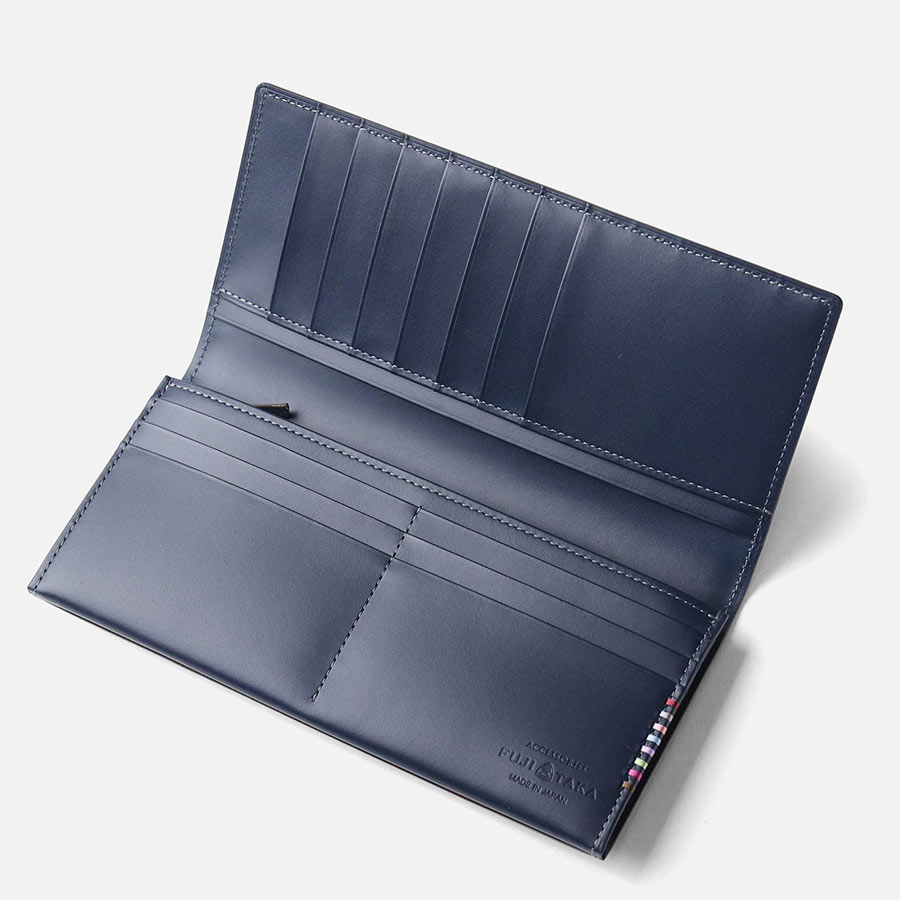 フジタカ コードバン かぶせ長財布