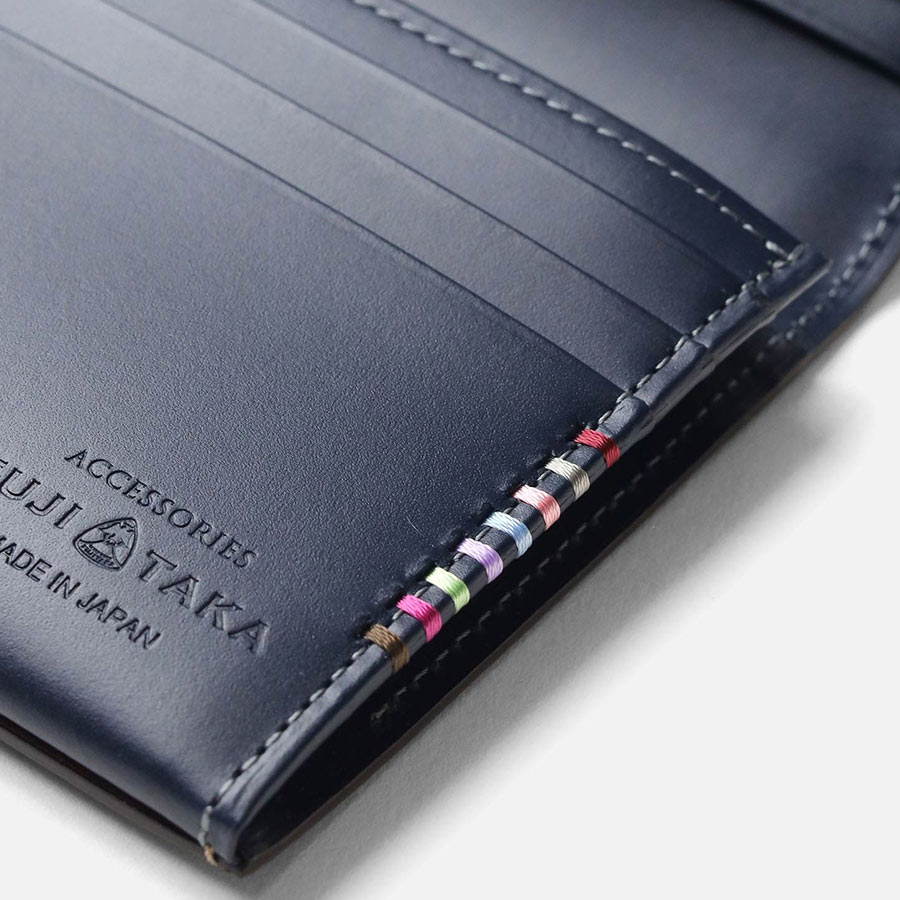 フジタカ コードバン かぶせ長財布