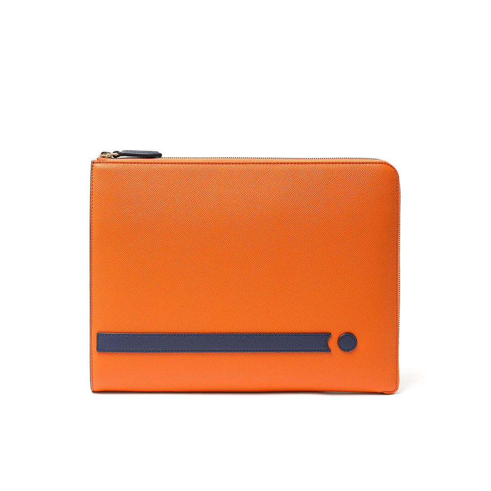 フジタカ ミーツ NO CHASER レザークラッチバッグ A4