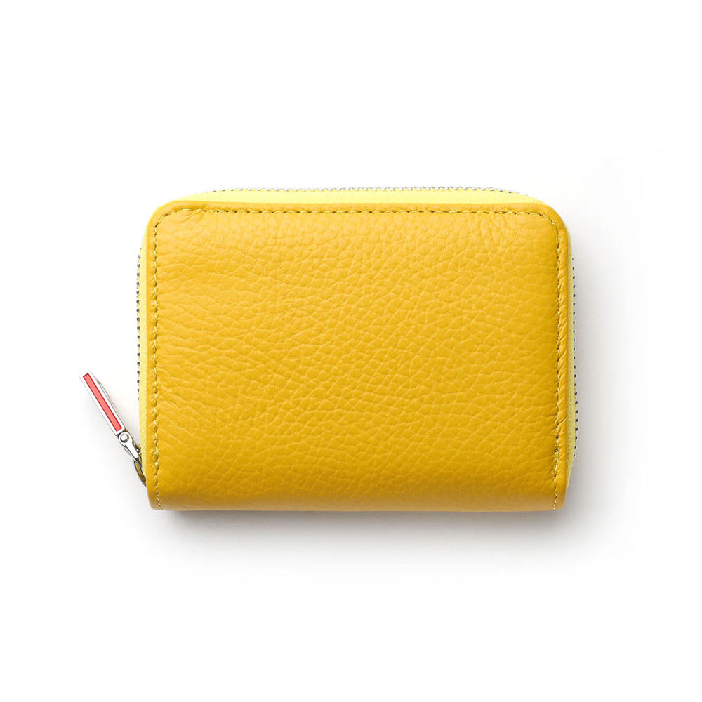 イズイット アコーディオン ラウンドファスナー二つ折り財布 カード段7