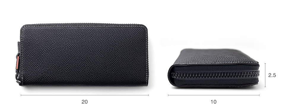 イズイット ダンク ラウンドファスナー長財布 カード段13