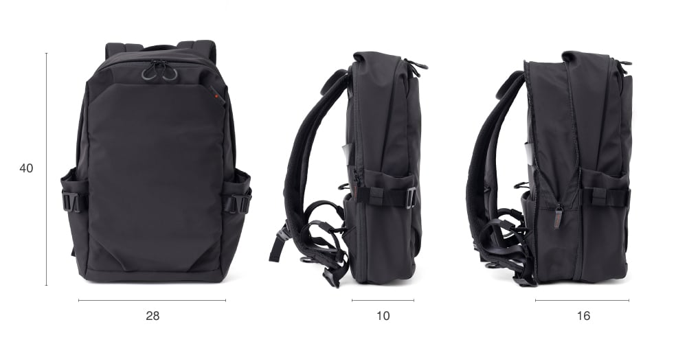 PCポケット(幅24 x 高25 cm)