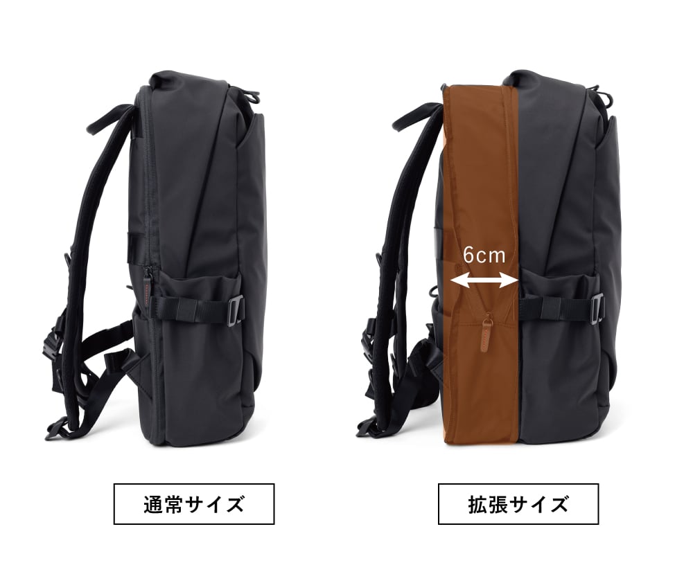 ループ リュック A4 セットアップ対応 スマホポーチ付属