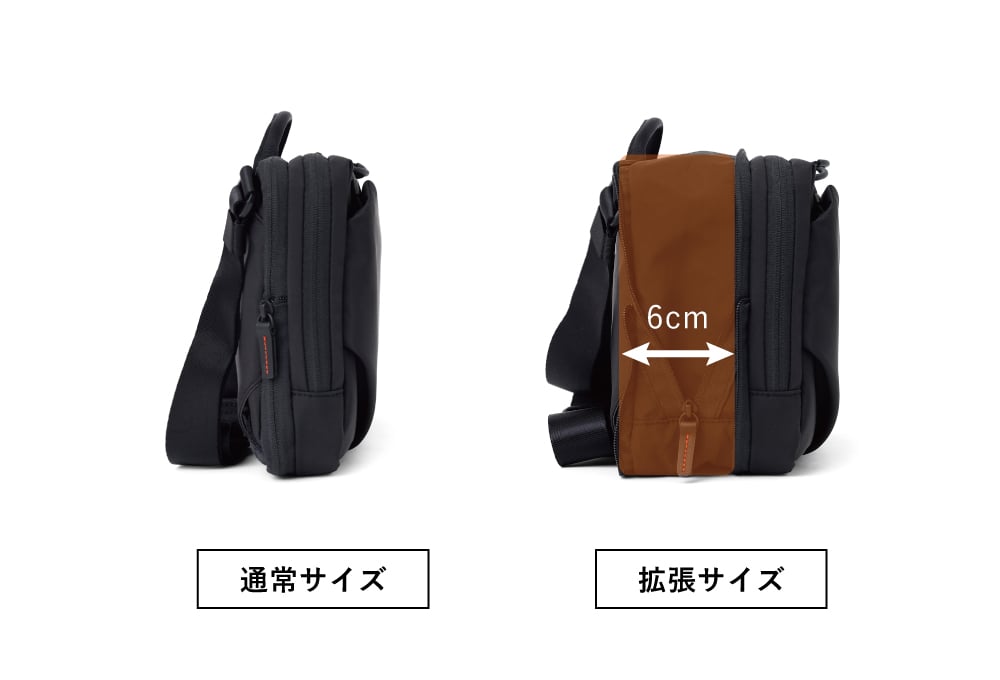 ループ リュック A4 セットアップ対応 スマホポーチ付属