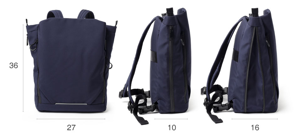 イズイット ルプラ トートバッグ兼用リュック A4 3WAY セットアップ対応