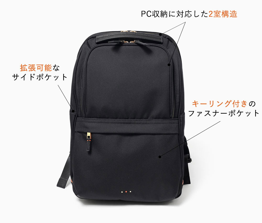 イズイット モデスト リュック A4 15.6インチPC対応