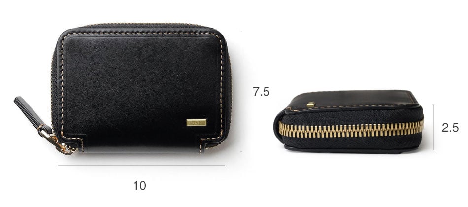 イズイット モノクロ 小銭入れ BOX型