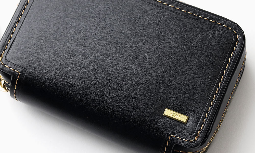 イズイット モノクロ カードケース兼用キーケース スマートキー対応